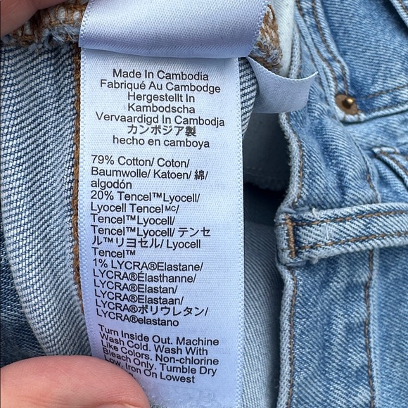 J. Crew Sky Blue Denim Pants size 26 - Picture 4 of 7